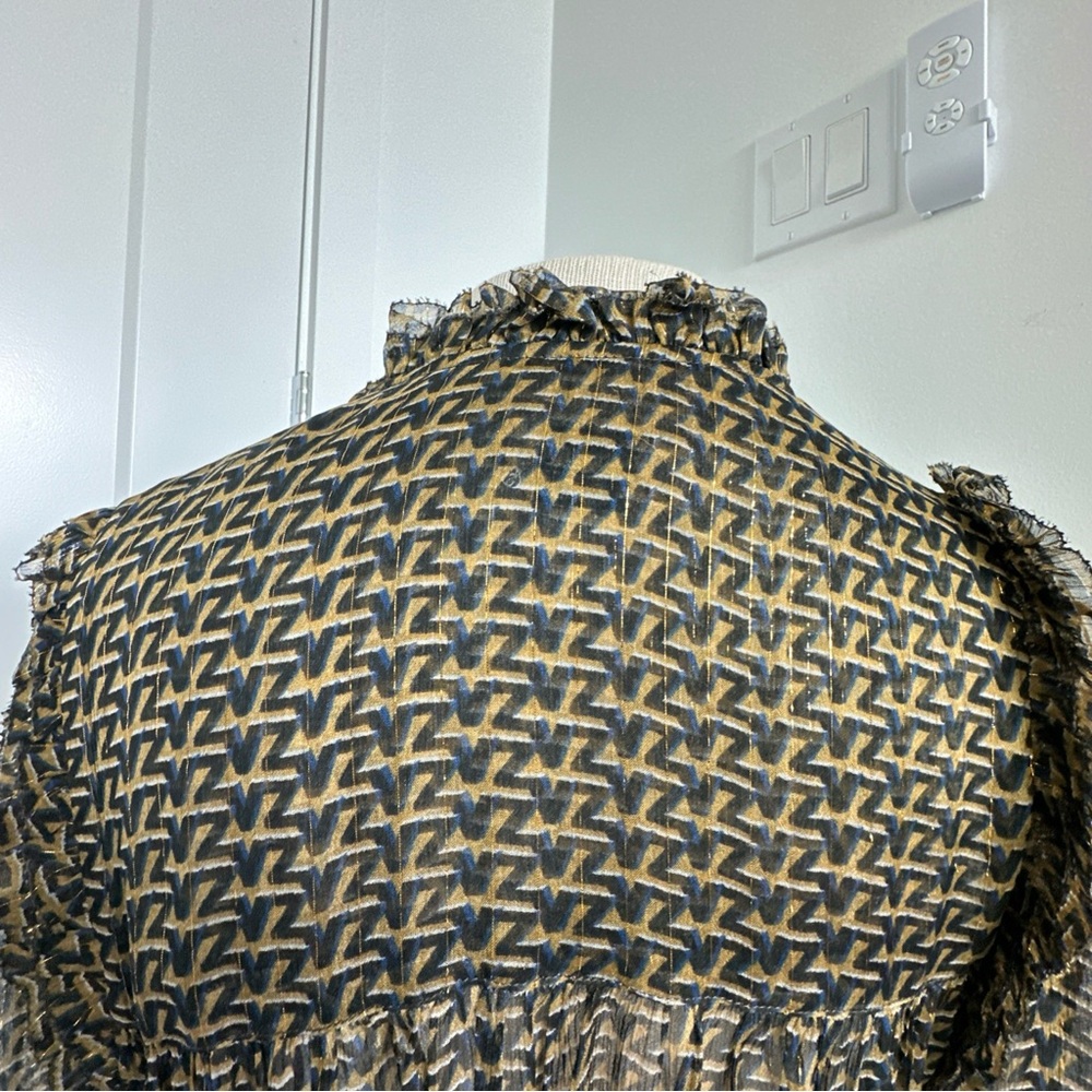 Zadig & Voltaire Rulie Chiffon Mini Dress womens size small NWOT - Picture 11 of 15